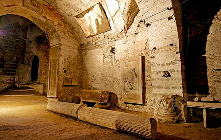 I sotterranei della Chiesa di San Martino ai Monti visita guidata