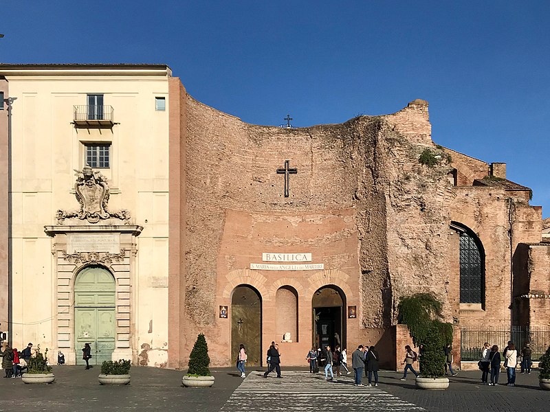 La Basilica di Santa Maria degli Angeli e dei Martiri Visite guidate e percorsi culturali a Roma La Basilica di Santa Maria degli Angeli e dei Martiri Visite guidate e percorsi culturali a Roma